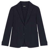 Boss Slim-Fit Jacket in Machine-Washable Stretch Fabric
