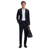 Boss Slim-Fit Jacket in Machine-Washable Stretch Fabric
