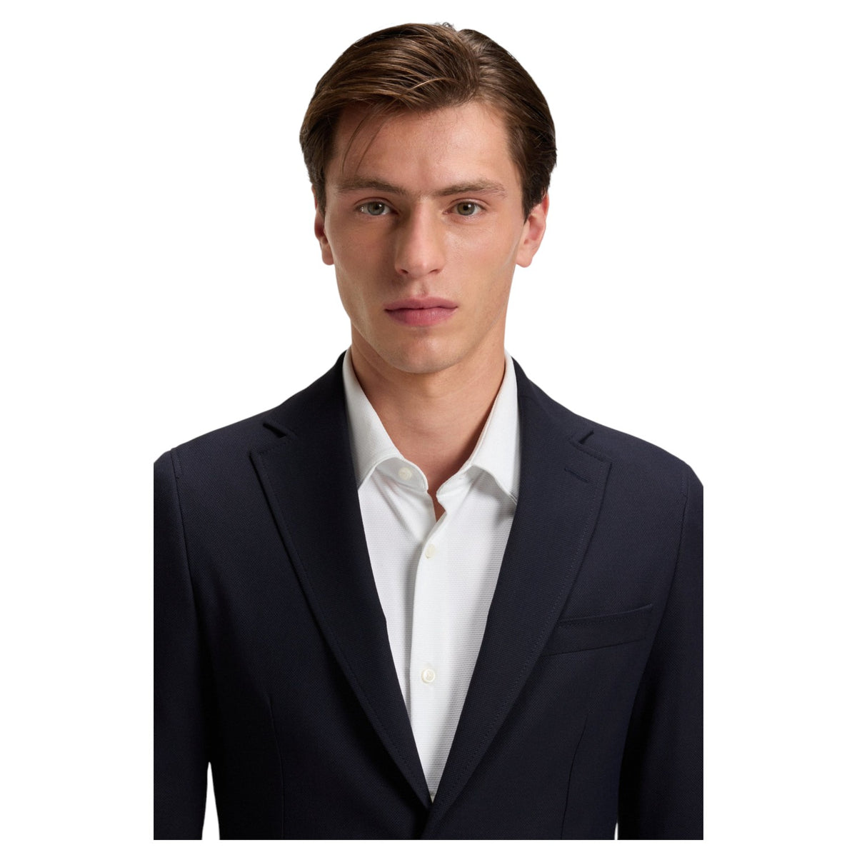 Boss Slim-Fit Jacket in Machine-Washable Stretch Fabric