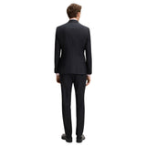 Boss Slim-Fit Suit In Striped Virgin Wool 50546121