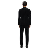 Boss Slim-Fit Tuxedo Jacket In Cotton Velvet