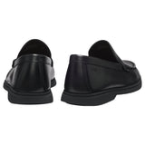 Boss Leather Moccasins With Embossed Logo 50557667
