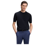 BOSS Short-Sleeved Sweater In Merino Wool  50560476