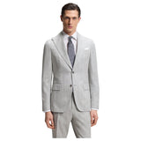 BOSS Two-Piece Slim-Fit Suit In Cotton And Virgin Wool  50561849