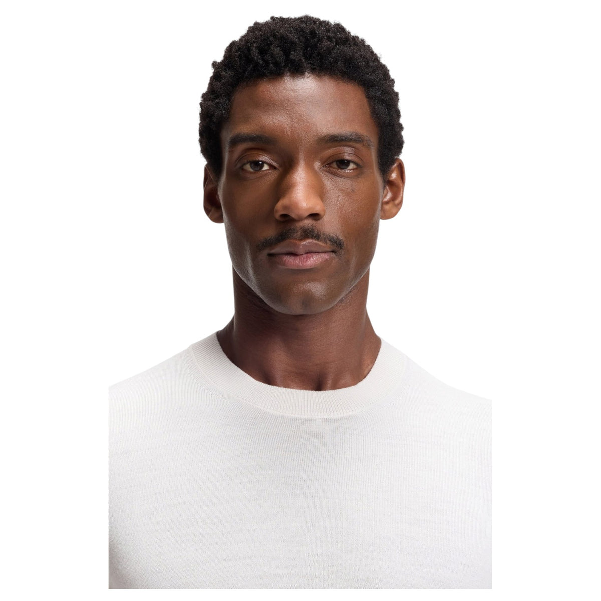 BOSS Regular-Fit Virgin Wool Crew Neck Sweater