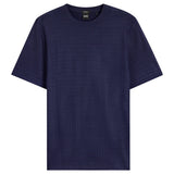 BOSS Mercerized Cotton Round Neck T-Shirt