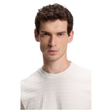 BOSS Mercerized Cotton Round Neck T-Shirt