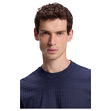 BOSS Mercerized Cotton Round Neck T-Shirt