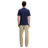 BOSS Mercerized Cotton Round Neck T-Shirt