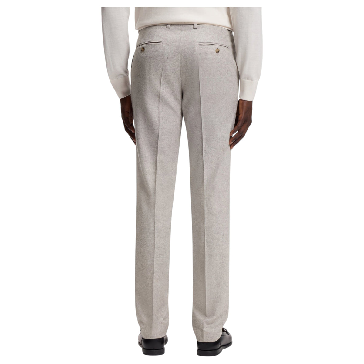 BOSS Men’s Patterned Slim-Fit Suit in Italian Virgin Wool – 50571950