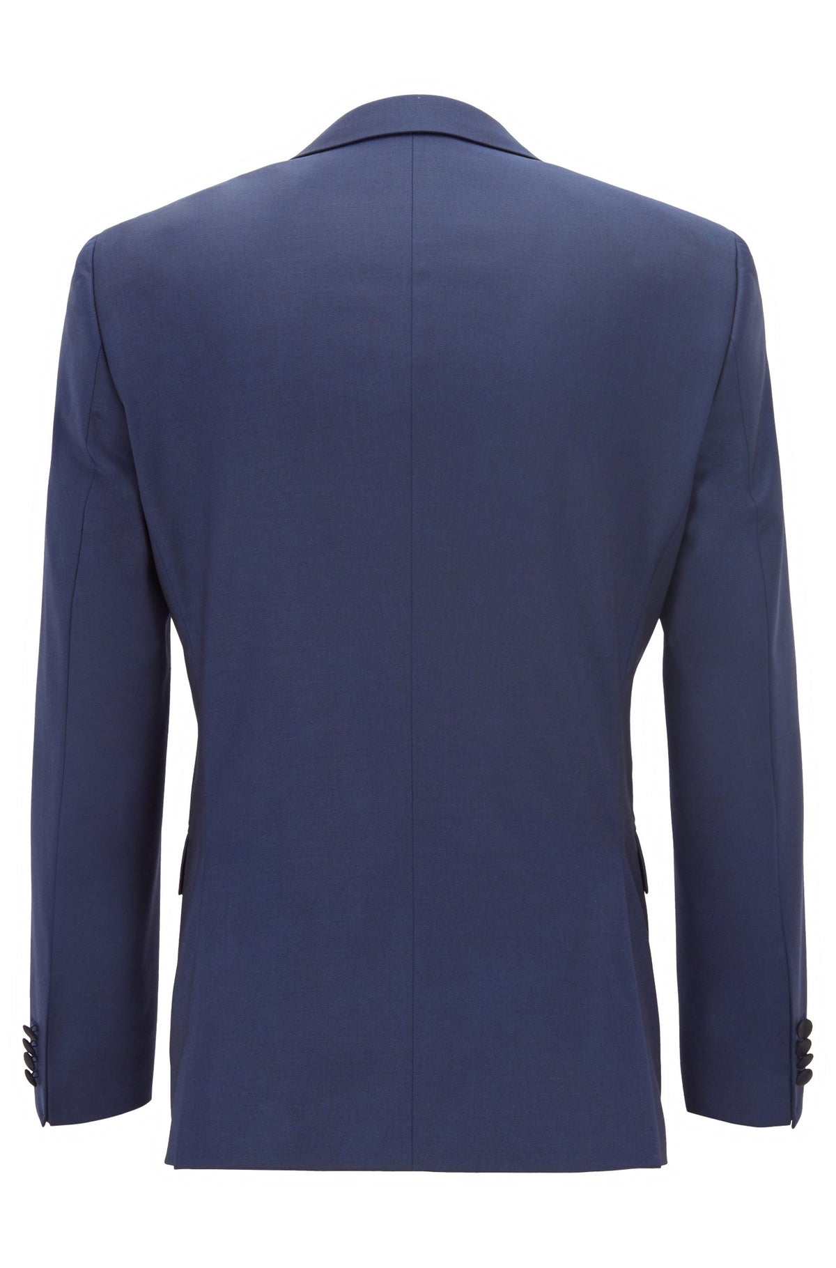 BOSS Slim-Fit Tuxedo in Virgin Wool with Silk Trims-Blue  50400489-401