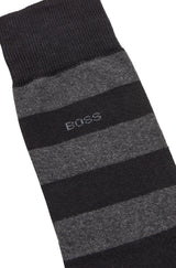 BOSS Two-Pack of Socks in a Cotton Blend  50467712-001
