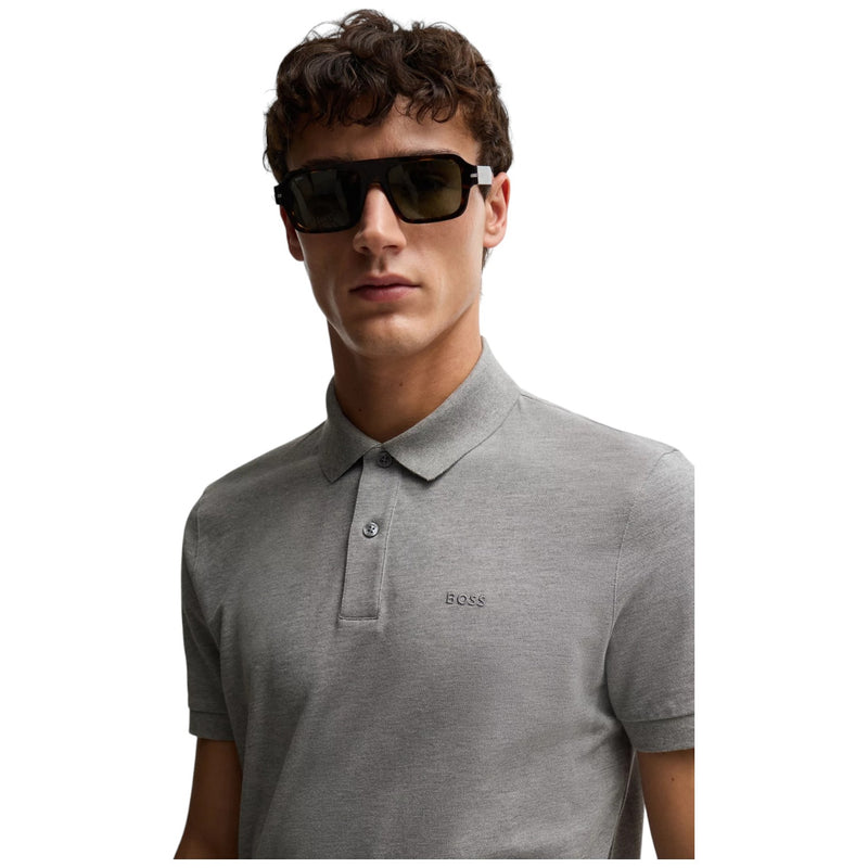 BOSS Pallas Open Grey Polo  50468301 080