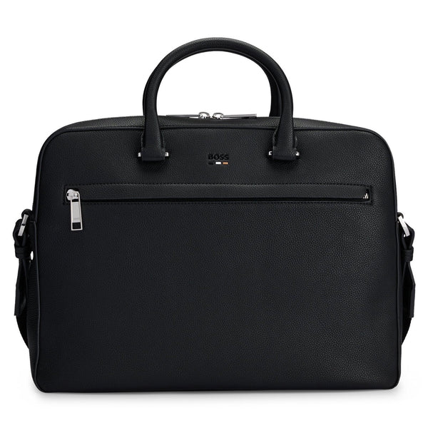BOSS Faux-Leather Document Case with Signature Details  50490855-001
