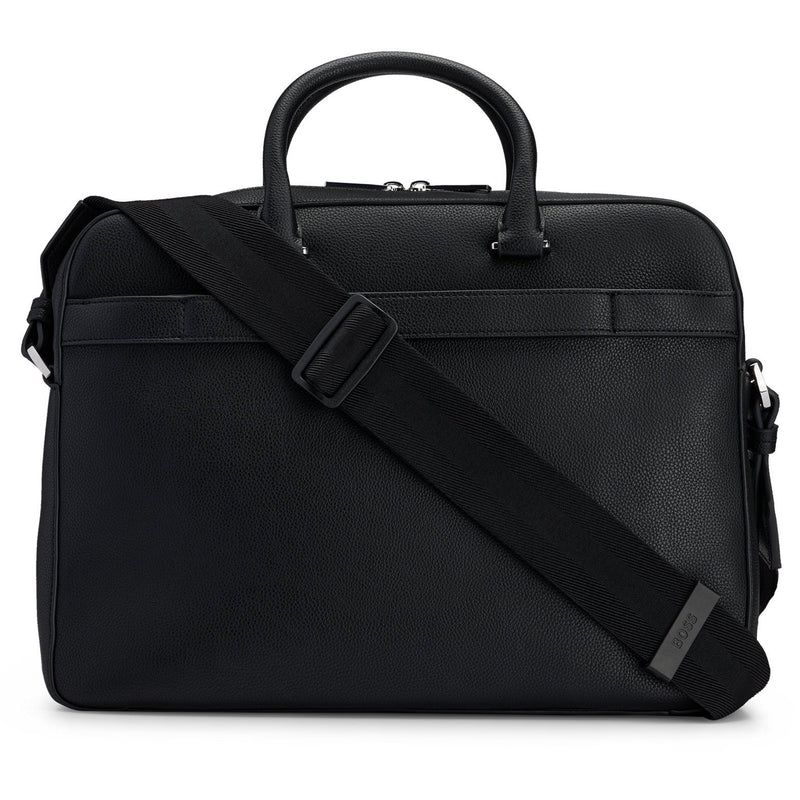 BOSS Faux-Leather Document Case with Signature Details  50490855-001