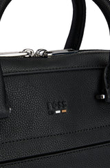 BOSS Faux-Leather Document Case with Signature Details  50490855-001