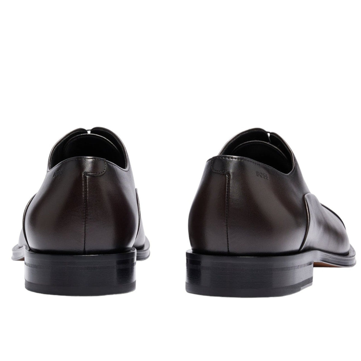 BOSS Dark Brown Derrek Oxford Dress Shoe  50495997-203
