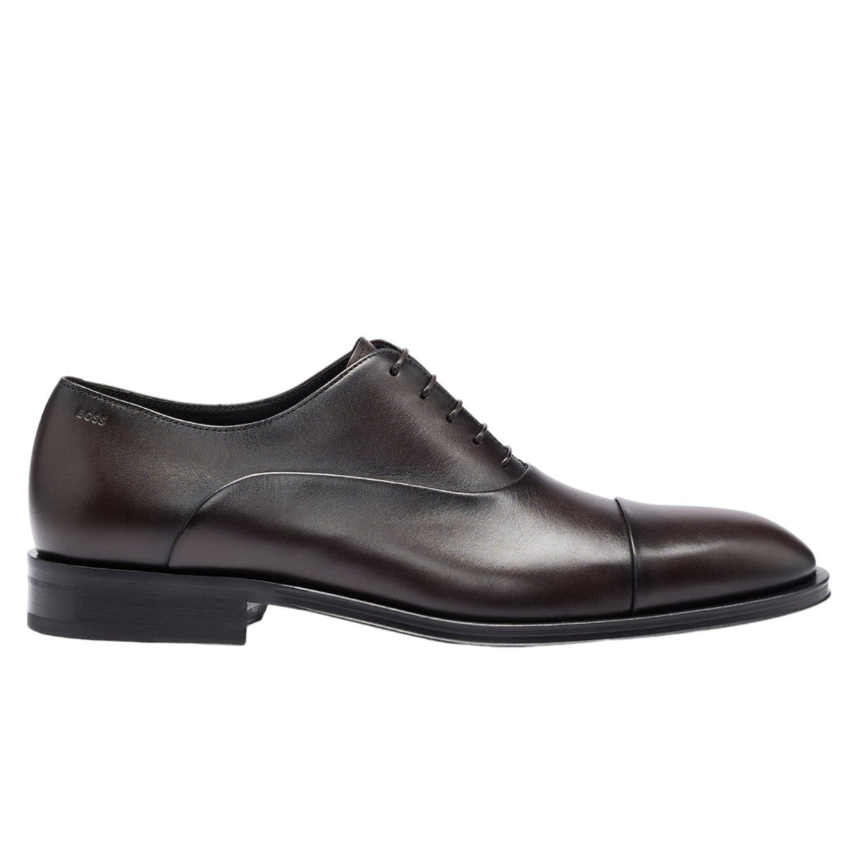 BOSS Dark Brown Derrek Oxford Dress Shoe  50495997-203