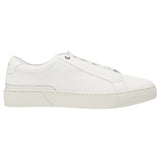 BOSS Grained-Leather Trainers With Contrasting Details White 50504331-112