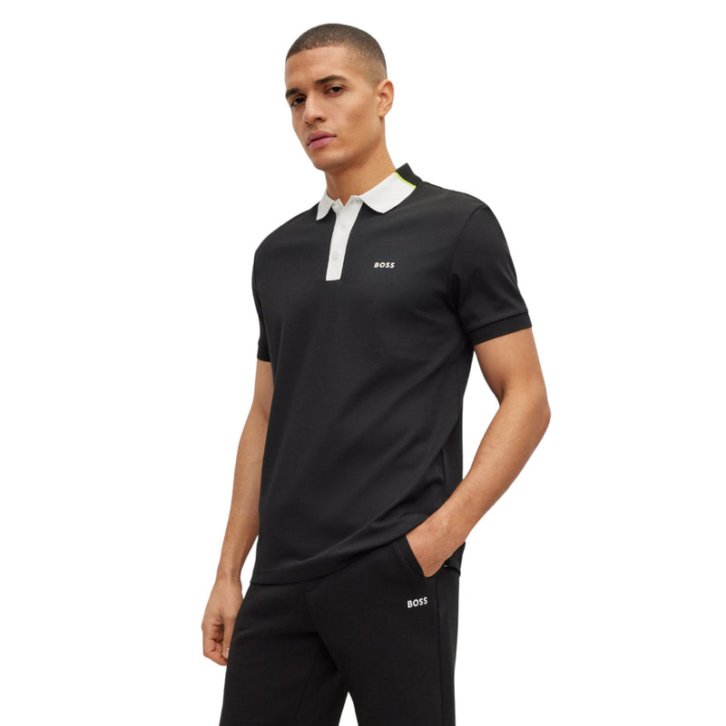 BOSS Regular-Fit Polo Shirt in Interlock Cotton  50508241-001