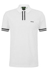 50508536-001 REGULAR-FIT POLO SHIRT IN STRETCH-COTTON PIQUÉ