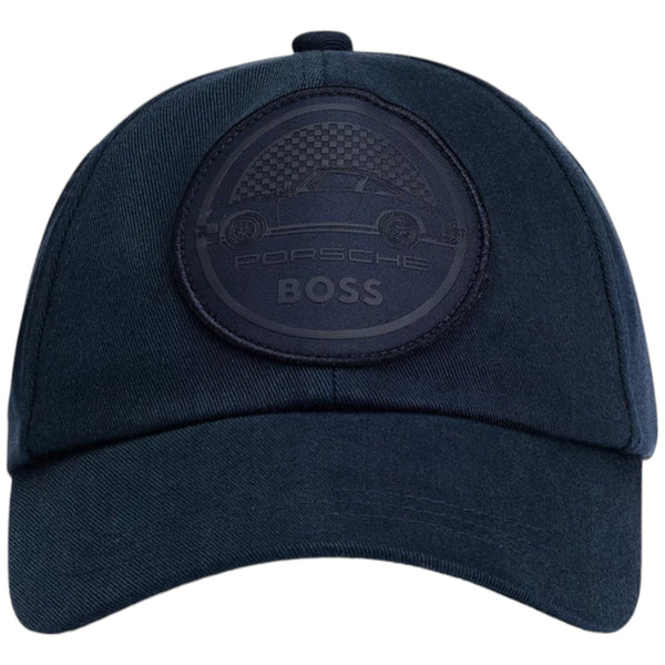 PORSCHE X BOSS COTTON-TWILL CAP WITH DUAL-BRANDED PATCH  50509029 404