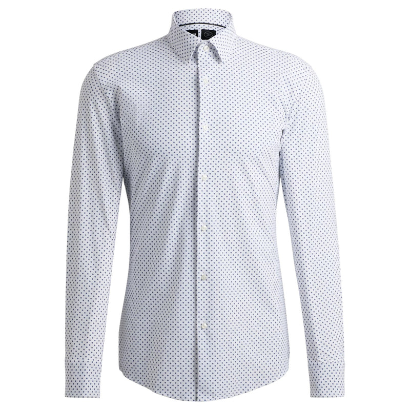 Boss Slim-Fit Shirt In Printed Performance-Stretch Material  50513421 100