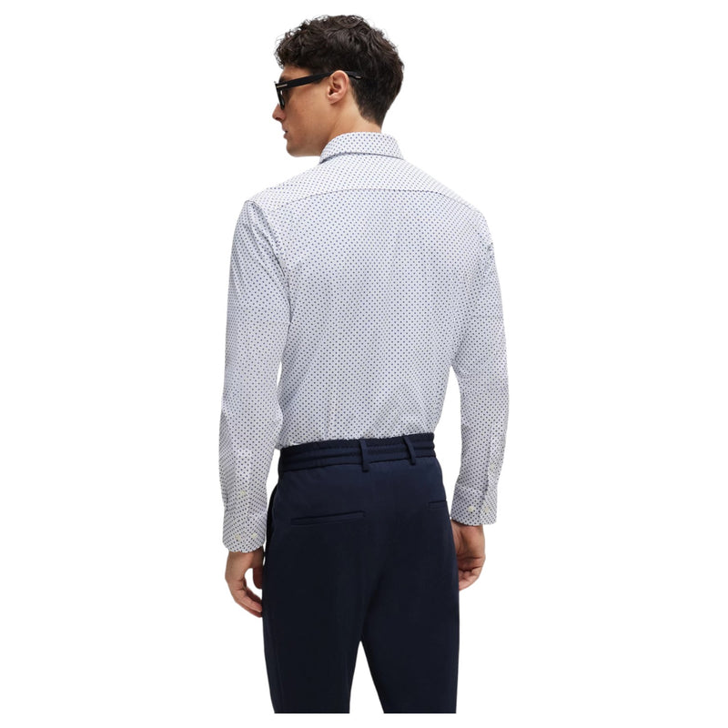 Boss Slim-Fit Shirt In Printed Performance-Stretch Material 50513421 1 J&Z Couture Boss Slim-Fit Shirt In Printed Performance-Stretch Material 50513421 1 J&Z Couture