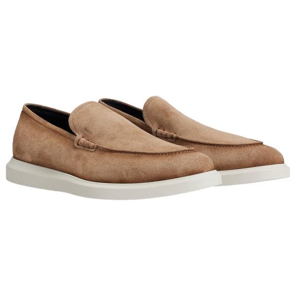 Boss Suede Loafers With Rubberized Outsole  50517007-268