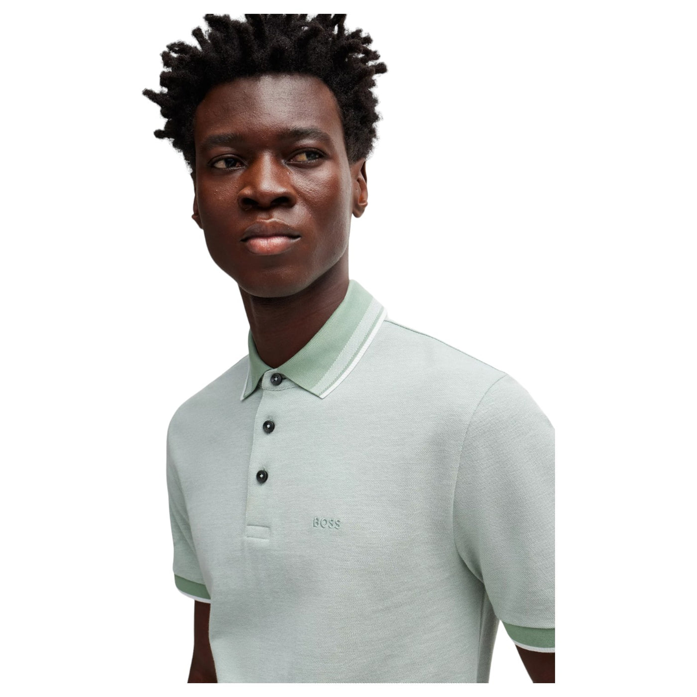 BOSS H-Prout Polo In Green 50521116 373 Green – J&Z Couture