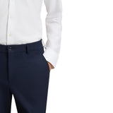 BOSS-Slim-Fit Shirt In Cotton-Piqué Jersey