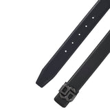 BOSS Reversible Italian Leather Belt With Double B Monogram Buckle