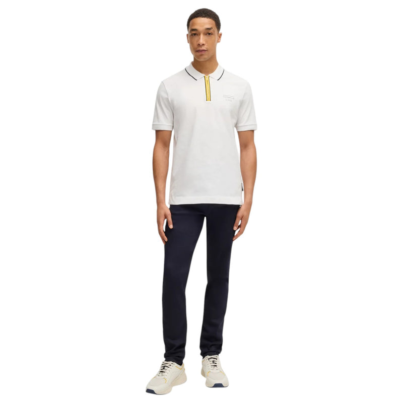 Boss X Porsche Stretch-Cotton Polo Shirt  50531463