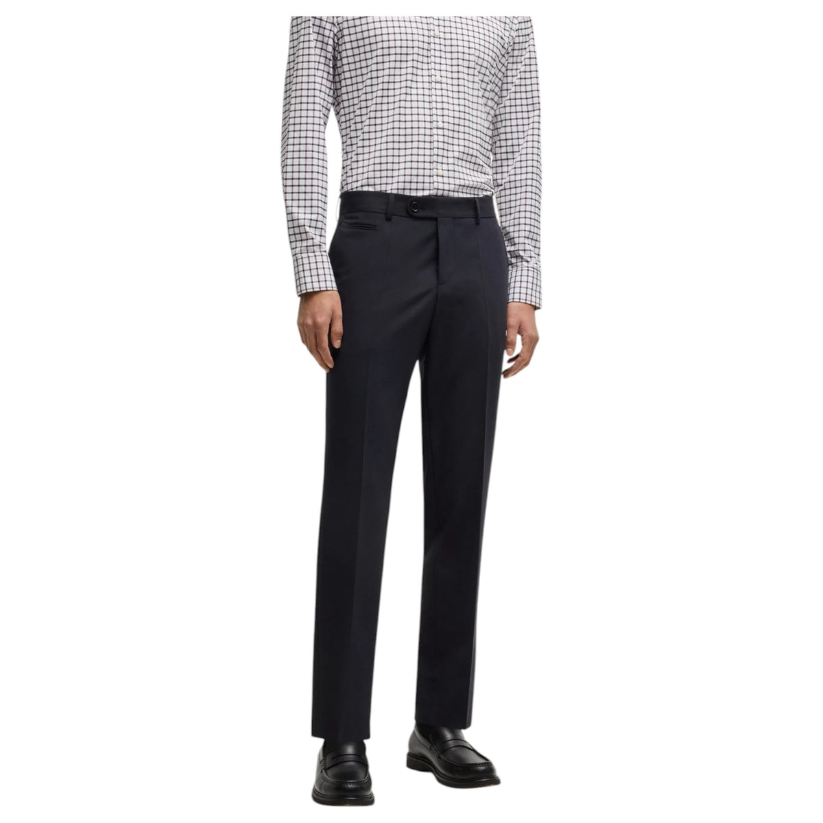 Boss Slim-Fit Trousers In Super-Stretch Cloth H-Genius 50534908