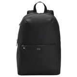 Hugo Boss Textured backpack with logo hardware  50536103 405 Dark Blue