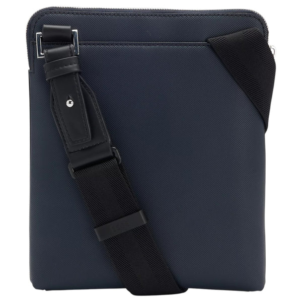 BOSS Textured envelope bag with logo hardware  50536105 405