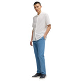 BOSS Regular-Fit Shirt In Waffle Cotton In White  50540578 100