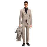 Hugo Boss Slim-fit shirt in Italian-made structured cotton 50545157