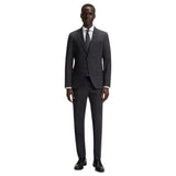 Hugo Boss Slim-fit shirt in Italian-made structured cotton 50545157