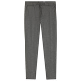 Boss Brushed Tapered-Fit Trousers In Stretch Flannel