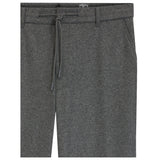 Boss Brushed Tapered-Fit Trousers In Stretch Flannel