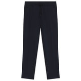 Boss Brushed Tapered-Fit Trousers In Stretch Flannel