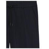 Boss Brushed Tapered-Fit Trousers In Stretch Flannel