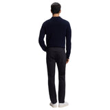 BOSS Delaware Slim-Fit Trousers In Fade-Resistant Twill