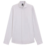 Boss Checked Regular-Fit Shirt in Italian-Made Cotton Twill