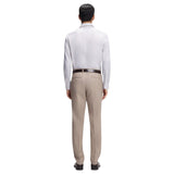 Boss Checked Regular-Fit Shirt in Italian-Made Cotton Twill
