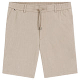 BOSS Linen-Blend Shorts In a Modern Fit  50557537