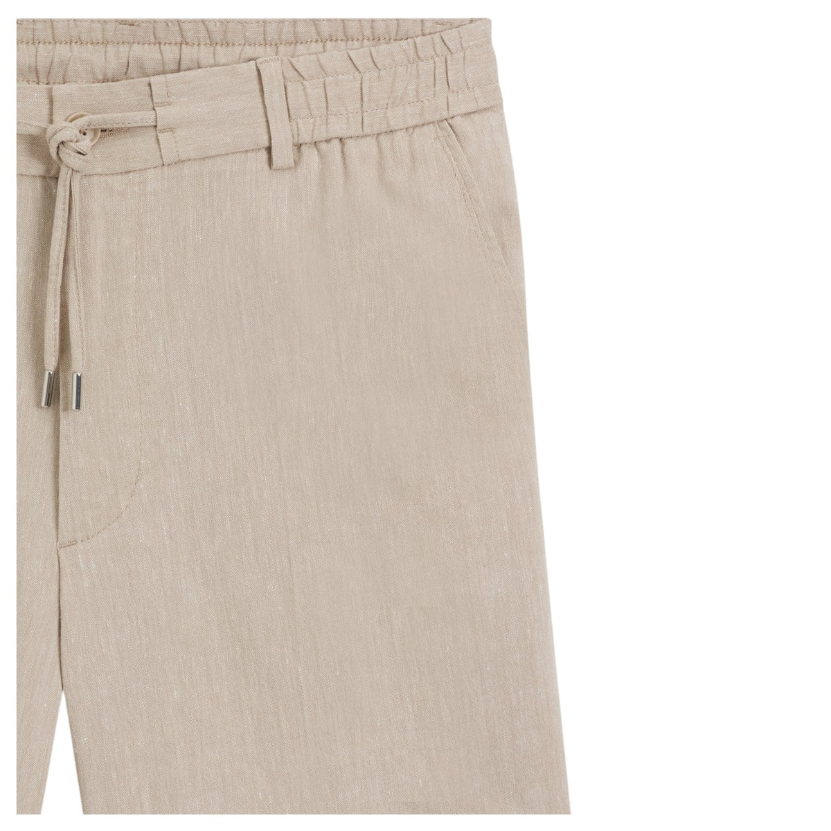 BOSS Linen-Blend Shorts In a Modern Fit  50557537