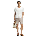 BOSS Linen-Blend Shorts In a Modern Fit  50557537