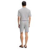 BOSS Linen-Blend Shorts In a Modern Fit  50557537